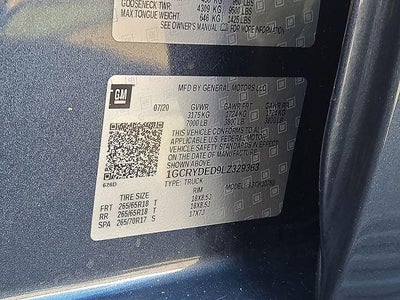 2020 Chevrolet Silverado 1500 LT All Star Edition