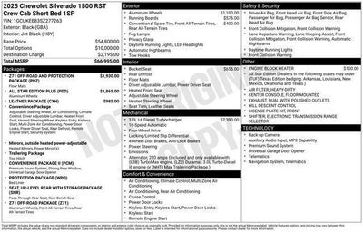 2025 Chevrolet Silverado 1500 RST