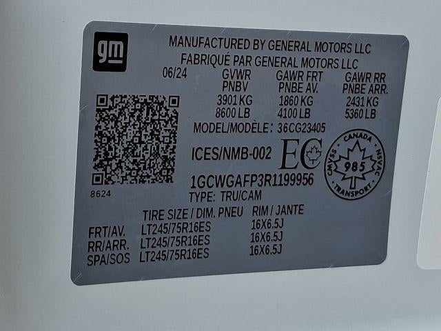 2024 Chevrolet Express Cargo 2500 Base