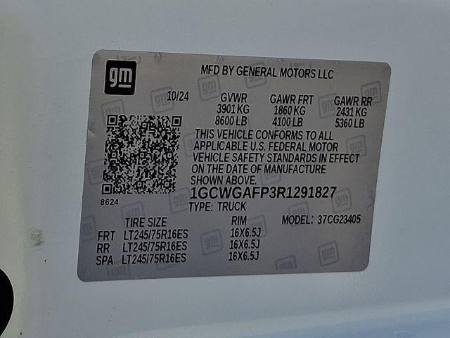 2024 Chevrolet Express Cargo 2500 Base