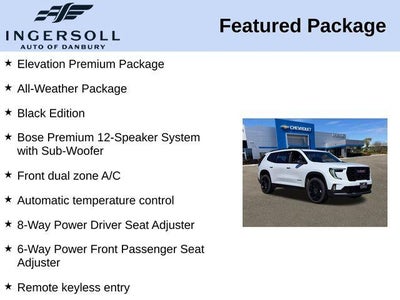 2025 GMC Acadia Elevation