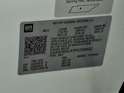 2023 GMC Acadia SLT