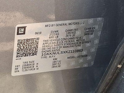 2019 GMC Acadia SLT