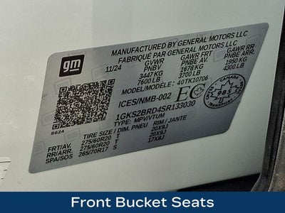 2025 GMC Yukon Elevation