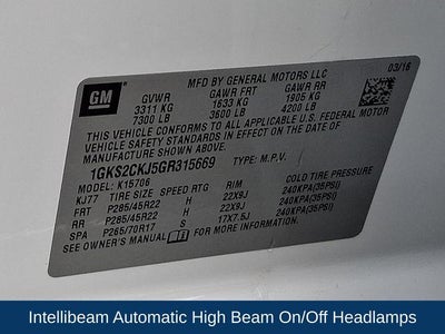 2016 GMC Yukon Denali