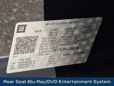 2018 GMC Yukon XL SLT