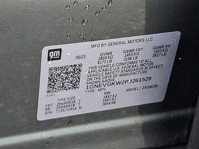 2023 Chevrolet Traverse LT Cloth