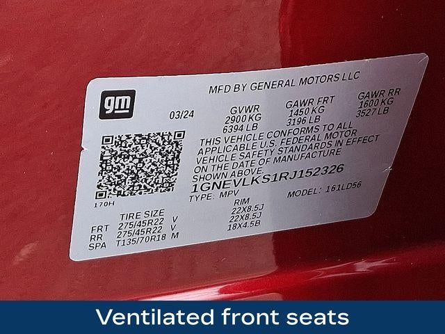 2024 Chevrolet Traverse RS