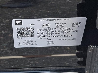 2023 Chevrolet Traverse High Country