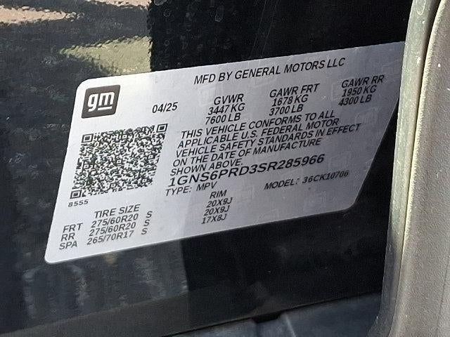 2025 Chevrolet Tahoe Z71