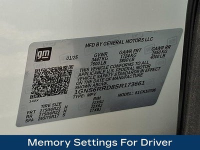 2025 Chevrolet Tahoe RST