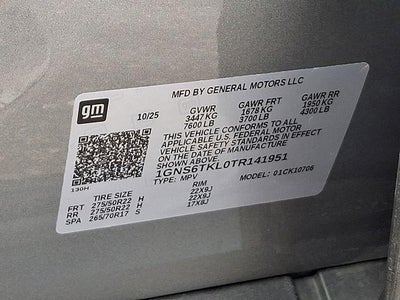2026 Chevrolet Tahoe High Country