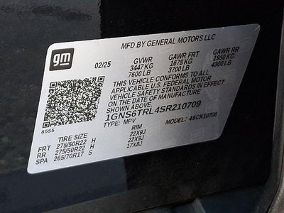 2025 Chevrolet Tahoe High Country