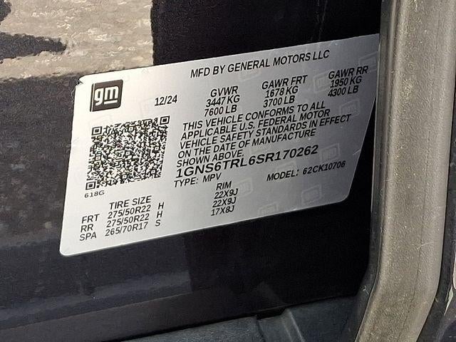 2025 Chevrolet Tahoe High Country