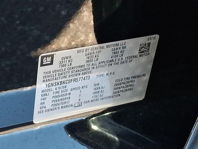 2015 Chevrolet Tahoe LT
