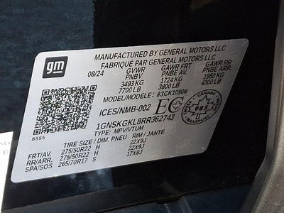 2024 Chevrolet Suburban High Country