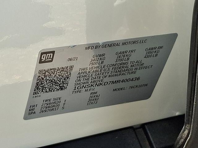 2021 Chevrolet Tahoe LT
