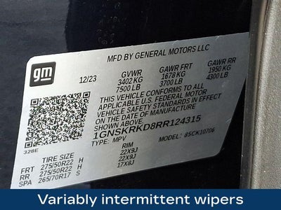 2024 Chevrolet Tahoe RST