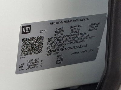 2024 Chevrolet Tahoe Premier