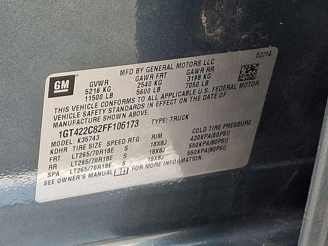 2015 GMC Sierra 3500 HD SLE