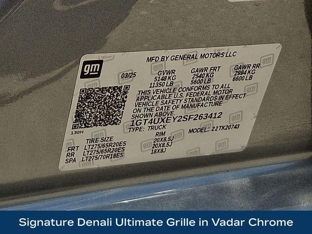2025 GMC Sierra 2500 HD Denali Ultimate