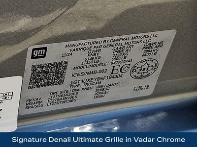 2025 GMC Sierra 2500 HD Denali Ultimate