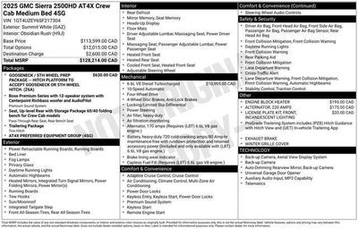 2025 GMC Sierra 2500 HD AT4X