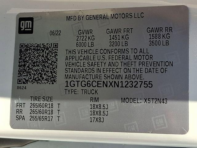 2022 GMC Canyon Elevation