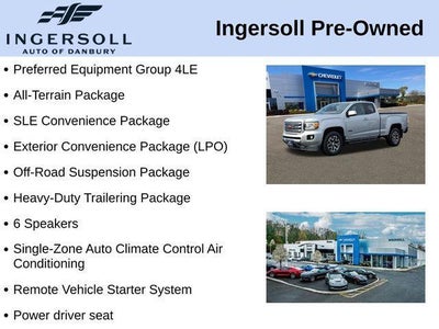 2015 GMC Canyon 4WD SLE