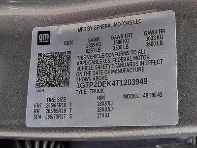 2026 GMC Canyon AT4