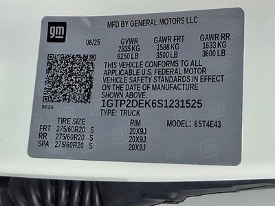 2025 GMC Canyon AT4