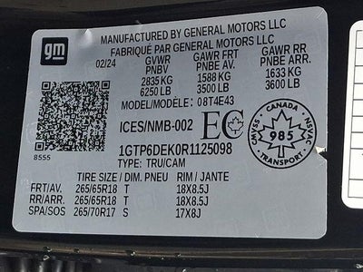 2024 GMC Canyon AT4