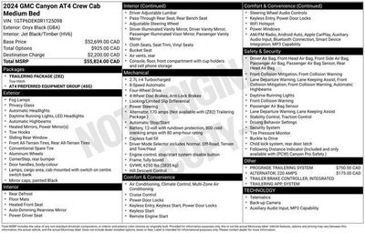 2024 GMC Canyon 4WD AT4