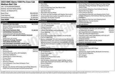 2023 GMC Sierra 1500 Pro