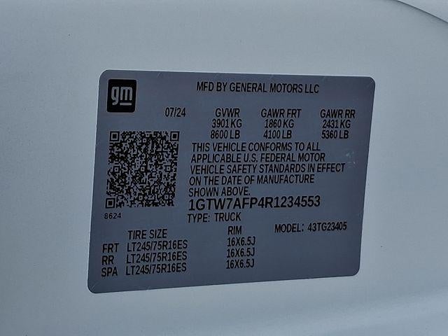 2024 GMC Savana Cargo 2500 Base