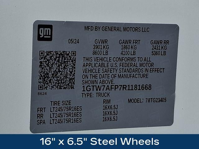 2024 GMC Savana Cargo 2500 Base