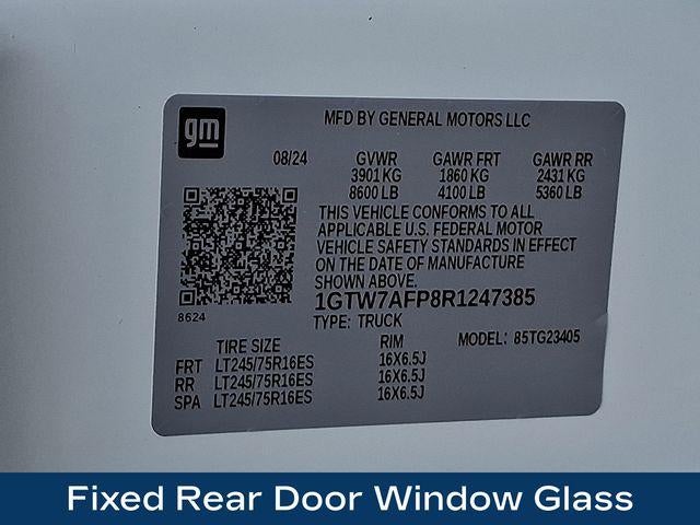 2024 GMC Savana Cargo 2500 Base