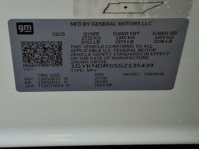 2025 Cadillac XT5 Premium Luxury