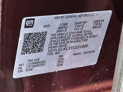 2026 Cadillac ESCALADE IQL Sport