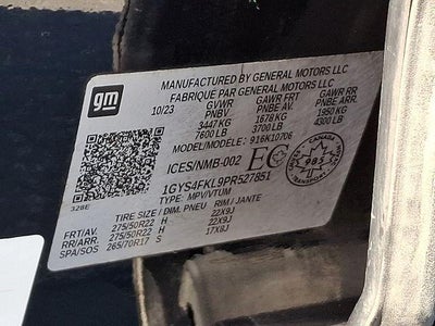 2023 Cadillac Escalade Sport