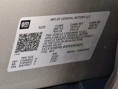 2025 Cadillac Escalade Premium Luxury