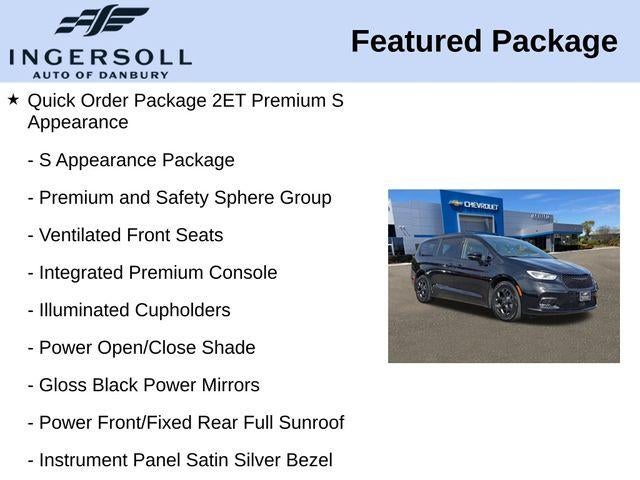 2025 Chrysler Pacifica Hybrid Premiuim S Appearance Package