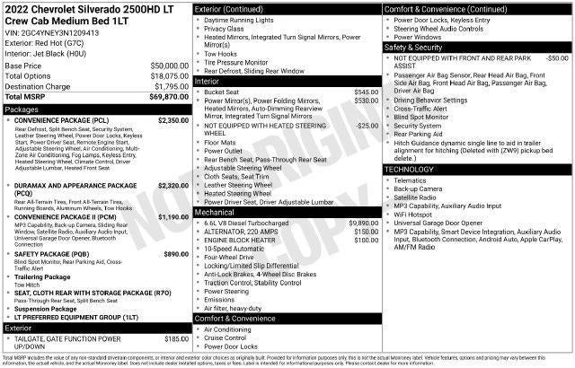 2022 Chevrolet Silverado 2500 HD LT