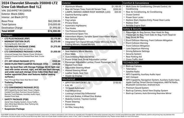 2024 Chevrolet Silverado 2500 HD LTZ