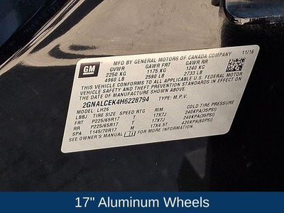 2017 Chevrolet Equinox LT