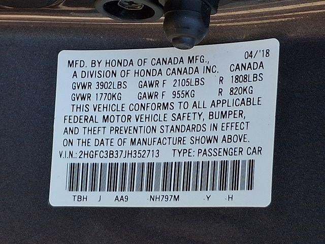 2018 Honda Civic EX-T