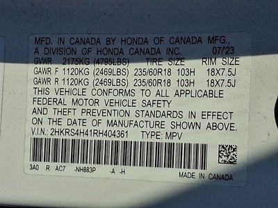 2024 Honda CR-V EX AWD