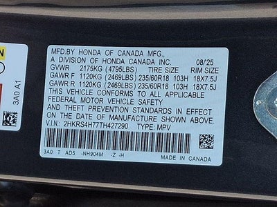 2026 Honda CR-V EX-L AWD