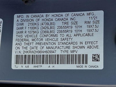 2022 Honda CR-V Touring