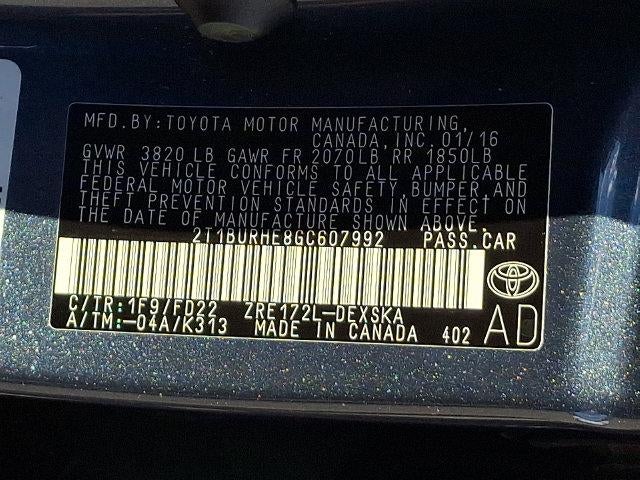 2016 Toyota Corolla L